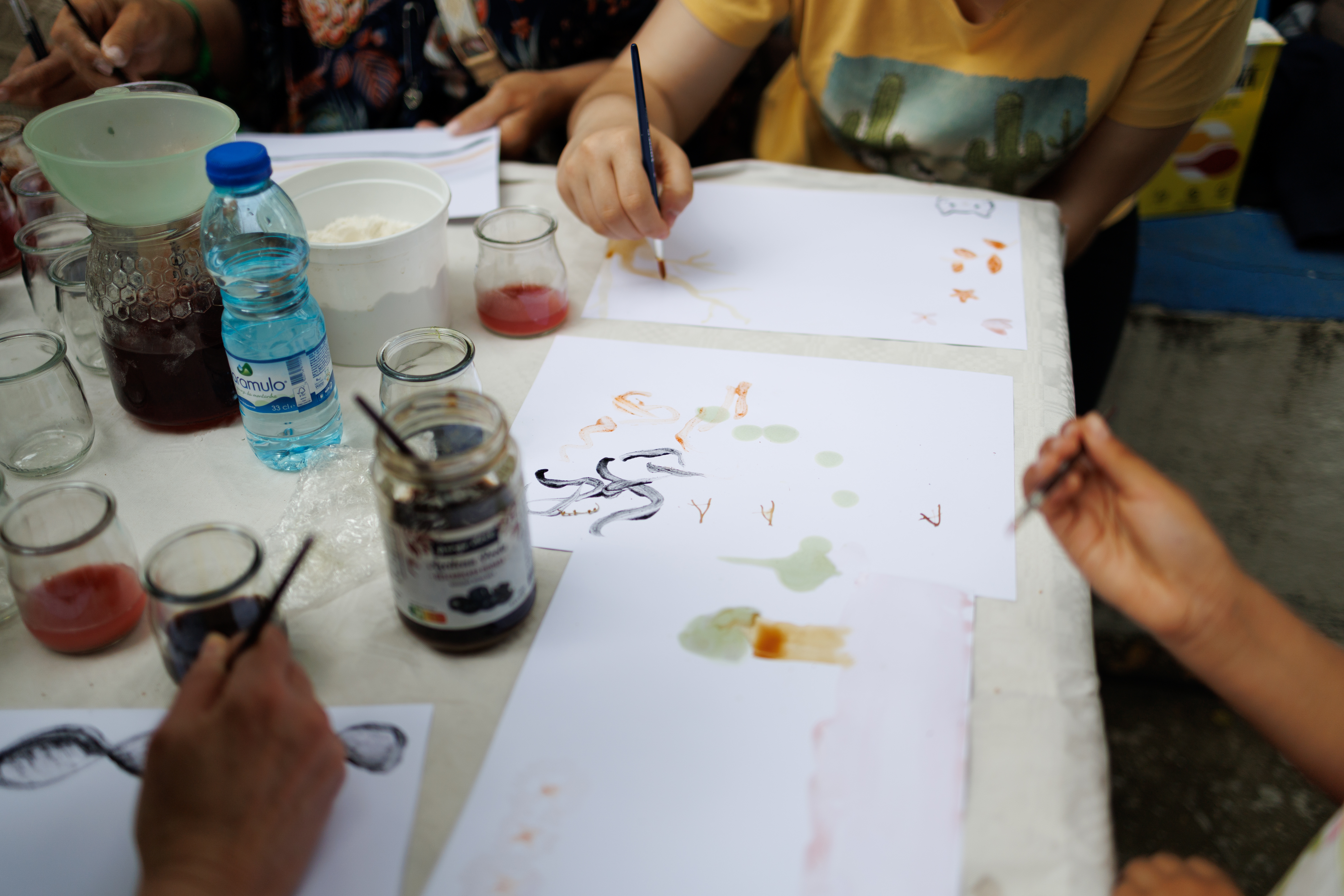 Fotografia da experiência: Pintura Natural | Opção B